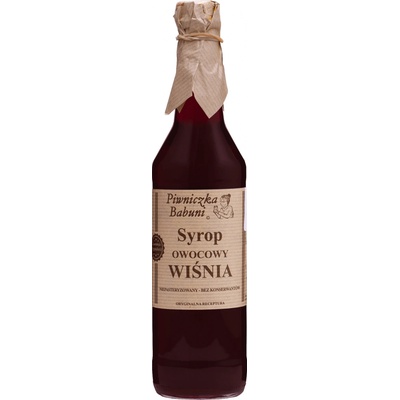 Piwniczka Babuni Třešňový Sirup 0,5 l