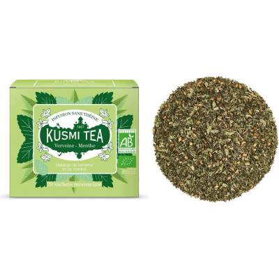 Kusmi Tea Kusmi Tea Bio bylinný čaj s verbenou a mätou, 20 mušelínových vreciek