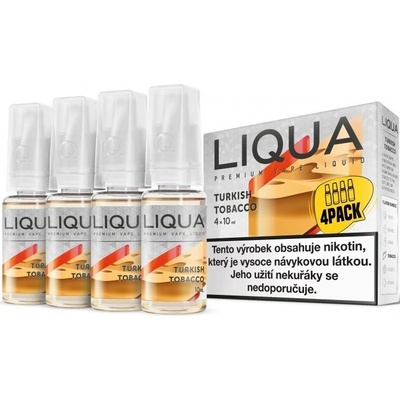 Ritchy Liqua Elements 4Pack Turkish tobacco 4 x 10 ml 6 mg