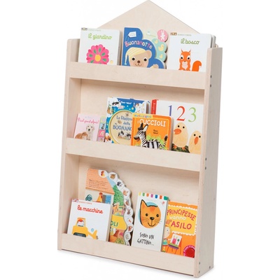 Mobli Dotty, Natural Haus, detský regál na knihy, Montessori, multiplex, 60 x 95 x 13 cm (DOTTYN-C)