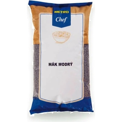 Metro Chef Mák modrý loupaný, fólie 1 kg