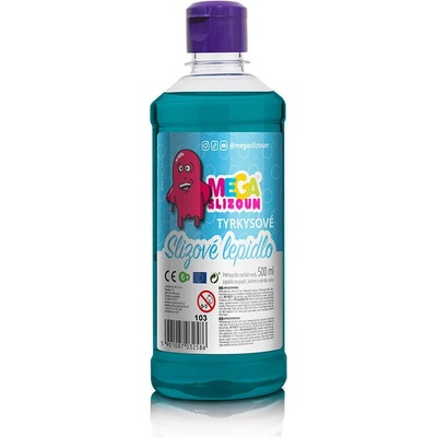 Megaslizoun lepidlo na sliz tyrkysové 500 ml – Hledejceny.cz