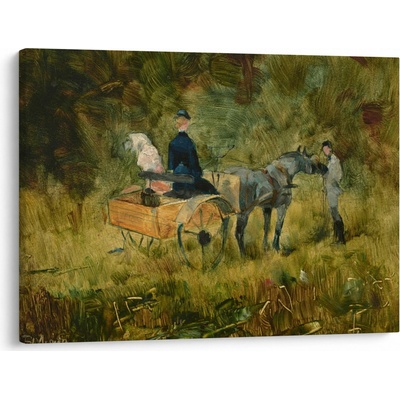 Obraz - Henri de Toulouse-Lautrec, The Trap, reprodukcia, jednodielne 70x50 cm