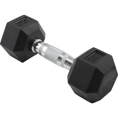 Crivit Šesťuholníková krátka činka 5 kg