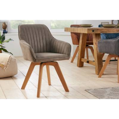 LuxD otočná Gaura vintage taupe