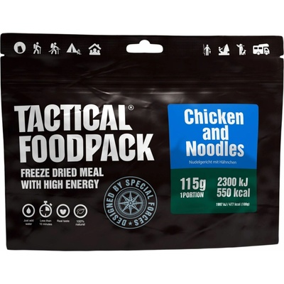 Tactical Foodpack Jedlo s kuracím mäsom a cestovinami 425 g