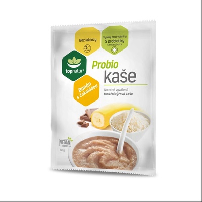 Topnatur Probio kaše banán s čokoládou 60 g – Hledejceny.cz
