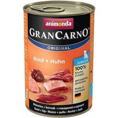 Animonda GranCarno Junior hovězí & Chicken 12 x 400 g – Hledejceny.cz