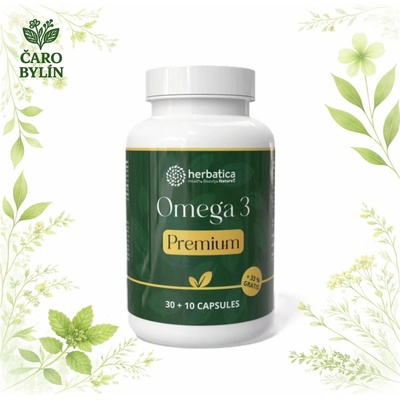 Herbatica Omega 3 Premium 40 kapsúl