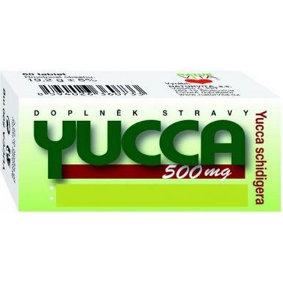 Naturvita Yucca 500 mg 60 tablet – Hledejceny.cz