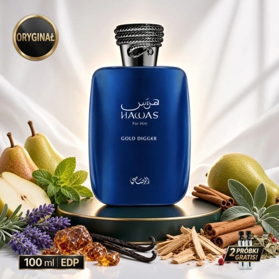 Rasasi Hawas Gold Digger parfumovaná voda pánska 100 ml