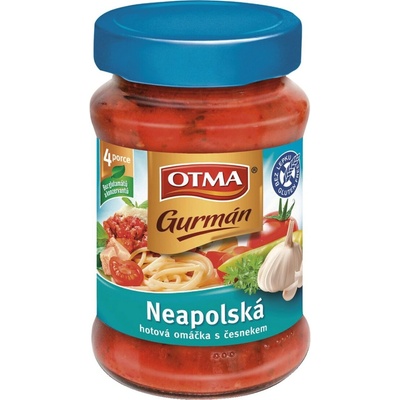 Otma Gurmán Neapolská hotová omáčka s česnekem 350 g