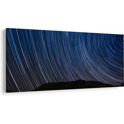 Obraz nočných hviezd a oblohy, jednodielne 250x125 cm
