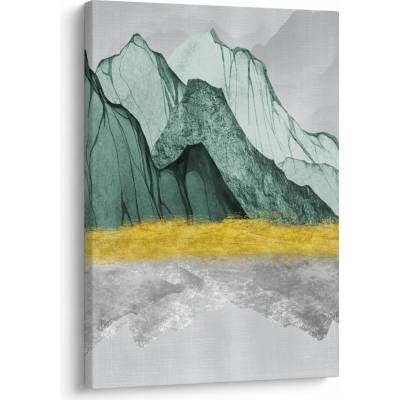 Obraz - Smaragdové hory N⁰2, jednodílný 50x70 cm
