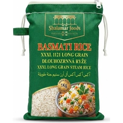 SHALAMAR Basmati rýže extra dlouhá 1 kg