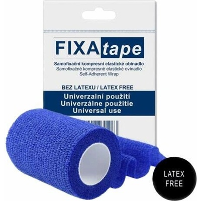 FIXAtape STRETCH samofix.obina. 7,5 x 450 cm modrá
