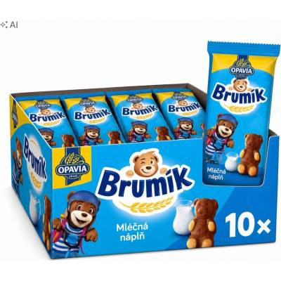 Opavia Brumík s mliečnou náplňou 3 x 30 g