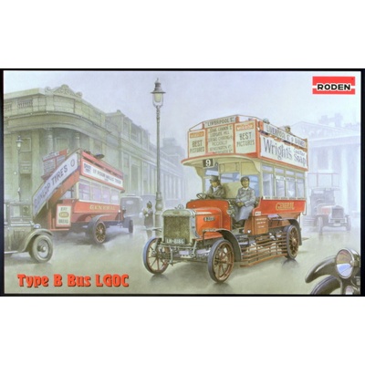 Roden Type B Bus LGOC London 1914 1:72
