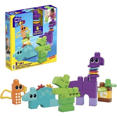 MEGA BLOKS Pískající dinosauři