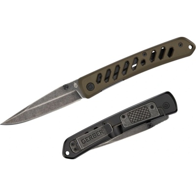 Gerber Affirm Clip Point Barva: green
