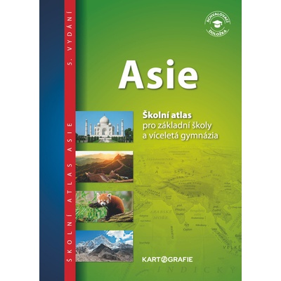 Asie – školní atlas