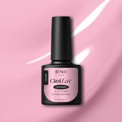 Enii Nails Gel lak Ceramic 20 Powder Pink 10 ml