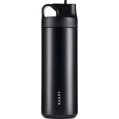 Ragsy termohrnek s brčkem a náustkem ADV 500 ml Černá