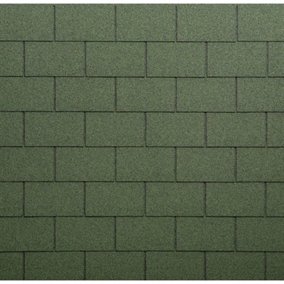 Tegola Eco Roof Rectangular 078 Obdélník mix zelená 1 m²