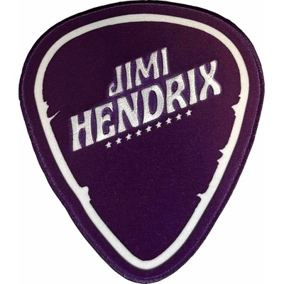 RukaHore Nažehlovačka Jimi Hendrix - Woven Patch: Plectrum