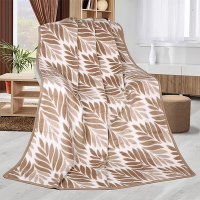 Bellatex deka Karmela Plus béžový list 150x200
