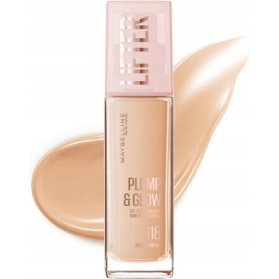 Maybelline Make-up SPF 15 Plump & Glow Lifter Foundation 118 30 ml