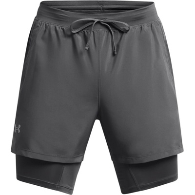 Under Armour Launch 5'' 2-IN-1 shorts M 1382640-025 gray