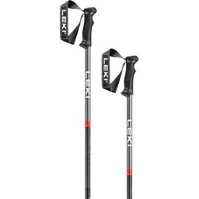 Leki QNTM black/llight anthracite/bright red 110 cm 2026/27