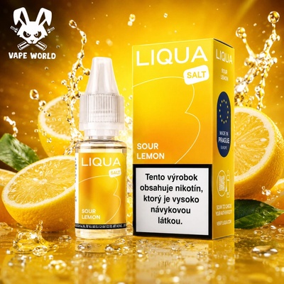 Liqua Salt Sour Lemon 10 ml 10 mg