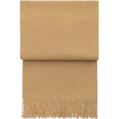 Elvang Stylový alpaka pléd Classic yellow ocher Žlutá 130x200