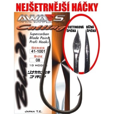 Awa-Shima Cutting Blade 1001 black nickel vel.1 10 ks