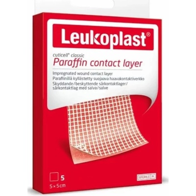 Leukoplast Cuticell Clas.5 x 5 cm mast.tyl s par. 5 ks