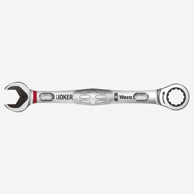 Wera 073277 Otevřený a očkový ráčnový klíč Joker 17 mm