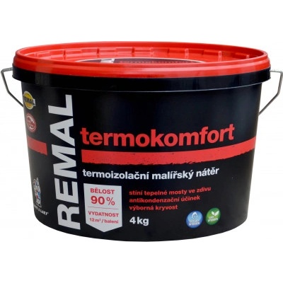 Barvy a laky Hostivař REMAL TERMOKOMFORT 4 KG TERMOIZOLAČNÍ MALÍŘSKÁ BARVA