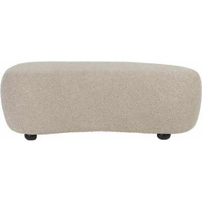 White Label Living Podnožka Noxx 120 cm béžová