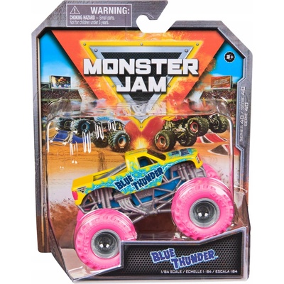 MONSTER JAM AUTO MONSTER TRUCK SÉRIE 40 VOZIDLO BLUE THUNDER 1:64