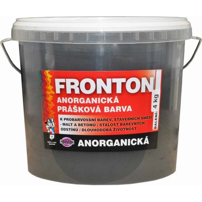 Fronton prášková farba do stavebných zmesí 0199 4 kg čierna