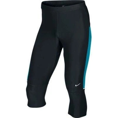 Nike Filament Capri běžecké legíny černo/modrá