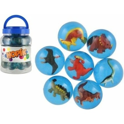 Míček hopík s dinosaurem 4cm mix druhů – Hledejceny.cz