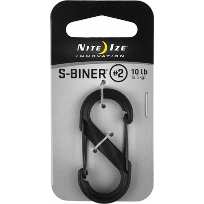 Nite Ize S-Biner Plastic 6 black