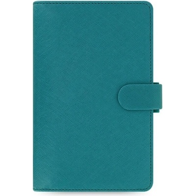 Filofax Saffiano Compact A6 týdenní 2022 akvamarínový