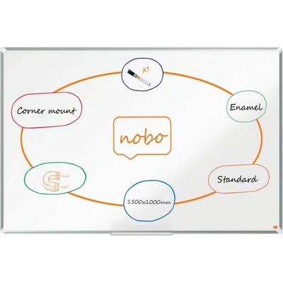 Nobo Tabule magnetická Premium Plus, 150 x 100 cm, smaltovaná