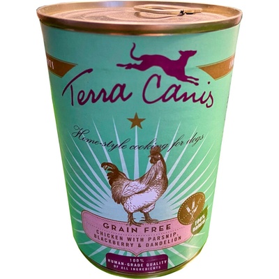 Terra Canis Grain Free Kuře s pastinákem pampeliškou a heřmánkem 400 g