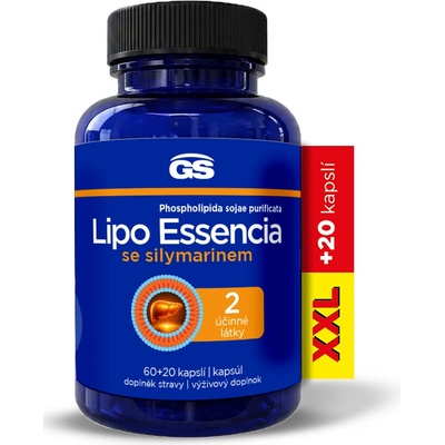 GS Lipo Essencia se silymarinem 80 tablet