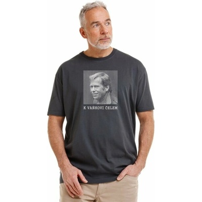 Bushman tričko Vaněk dark grey